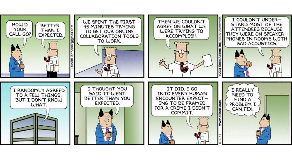 conference call dilbert cartoon