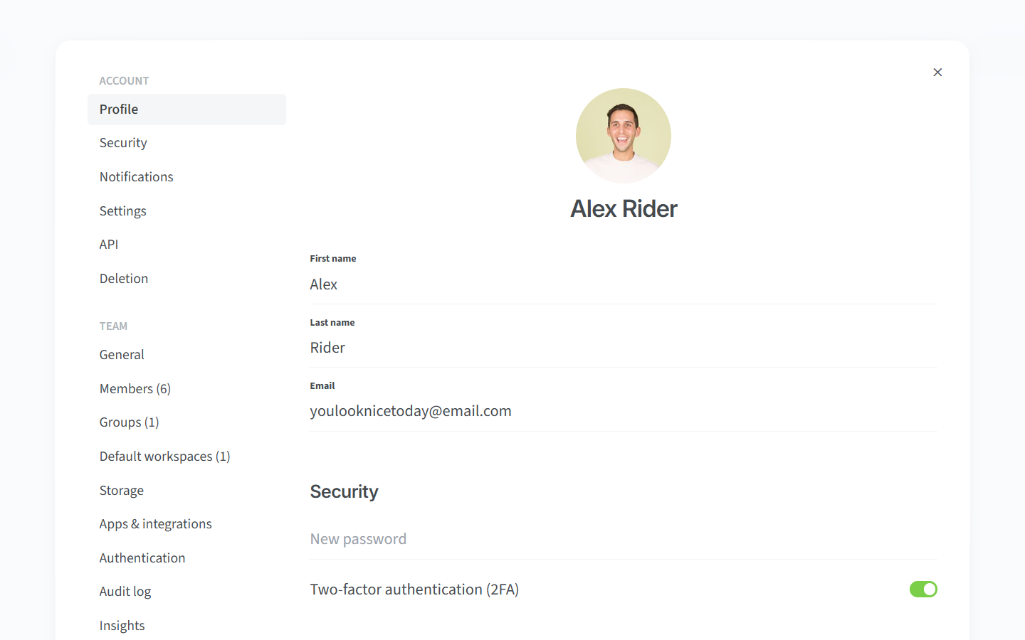 nuclino-redesigned-settings